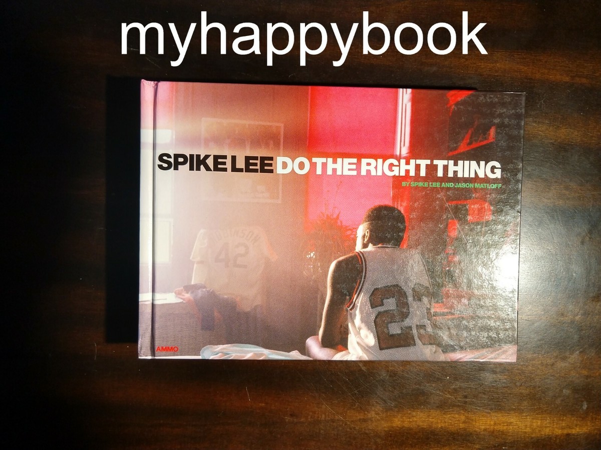SIGNED Do The Right Thing book by by Spike Lee, autographed, with
