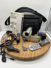 JVC GR-D200 Camcorder 200x Digital Zoom Video Camera w/ Battery Bundle
