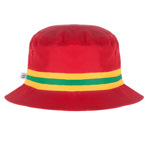 fan originals Bucket Hat Red Yellow 