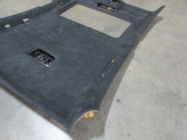 Maserati Quattroporte, Interior Headliner, Black, Alcantera, Used, P/N 981422790