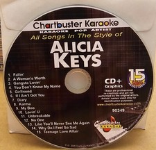 90349 ALICIA KEYS    CHARTBUSTER KARAOKE LOT SH