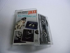 Ella Fitzgerald Live Cassette Tape Verve Records