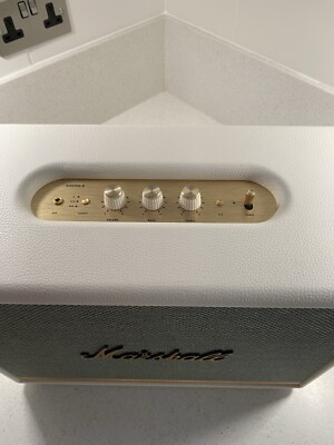 Marshall Woburn ll Bluetooth speaker white | eBay UK