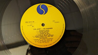 The Ramones It's Alive Double Vinyl Sire Records SRK2 6074