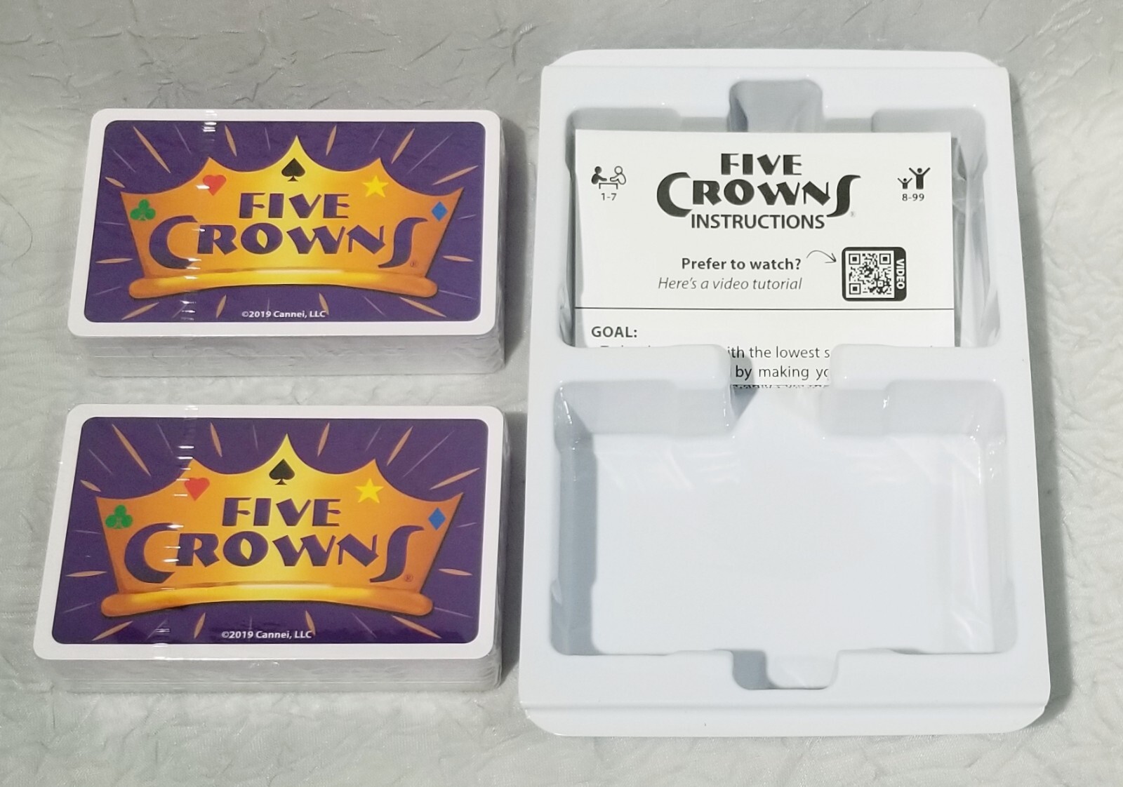 Set Enterprises Five Crowns Five Suited Rummy Style Card Game for sale  online | eBay