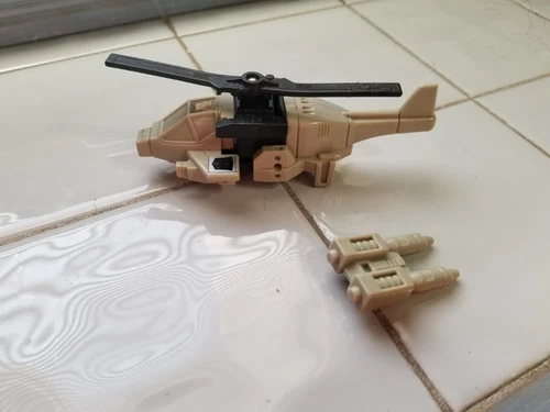Transformers G1 Battletrap Helicopter Hasbo