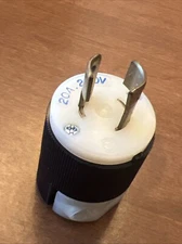 🔥HUBBELL HBL7102C 20A Twist-Lock Plug 2P 2W 250VAC New, Free Ship🇺🇸