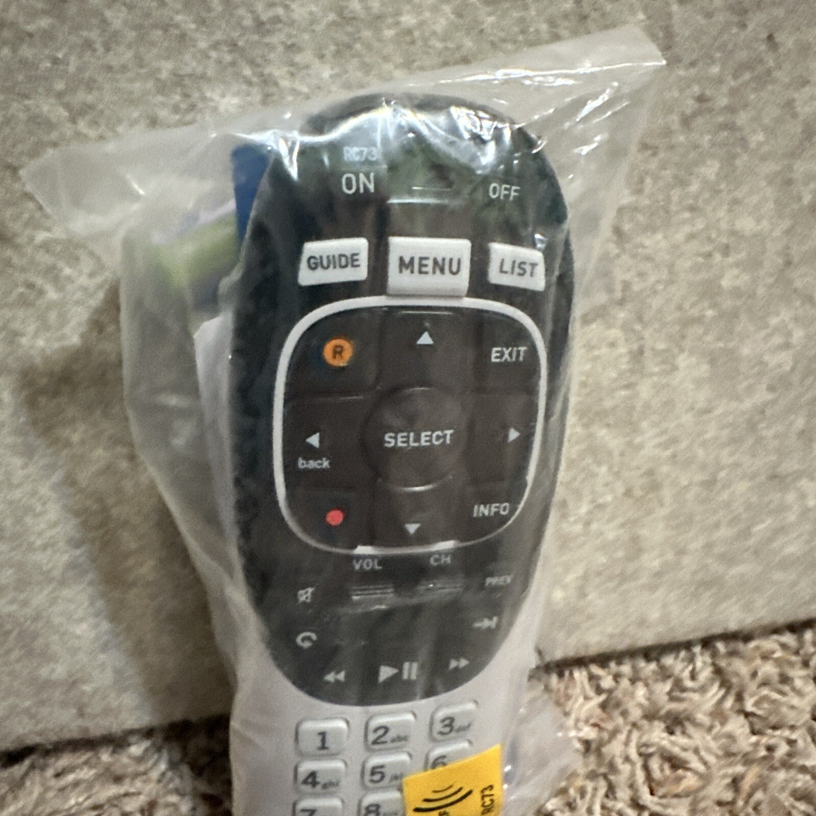 DIRECTV RC73 REMOTE CONTROL / LOT OF 1 / IR/RF HR44/HR54 GENIE ...