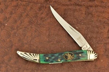 STEEL WARRIOR by FROST CUTLERY GREEN BONE MINI TEXAS TOOTHPICK KNIFE (14935)