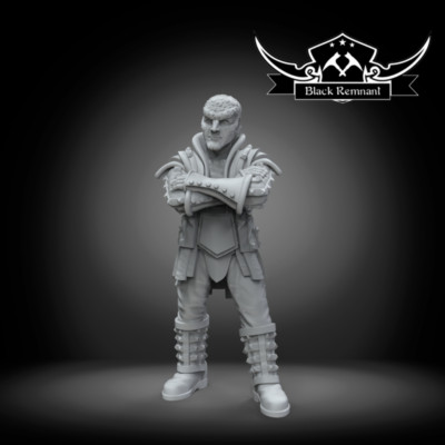 Ambassador G'Kar Babylon 5 - Stargrave D&D 3D Printed Resin Miniatures