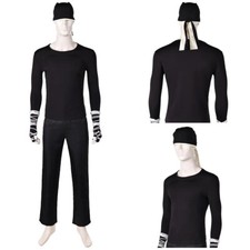 Cosplay Daredevil Matt Murdock Ninja Costumes Headwear Superhero Halloween Suits