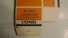 Lionel 2025 Locomotive Licensed Reproduction Box w/corrugated insert