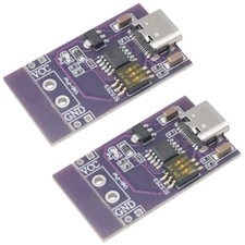 2PCS Type-C QC AFC PD2.0 PD3.0 to DC Fast Charging Decoder Trigger USB-PD Lap...