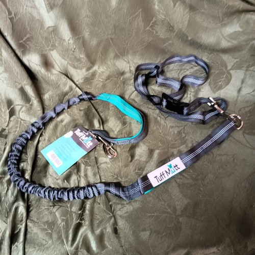 WOW!!! TUFF MUTT HANDSFree Bungee Dog Leash eBay
