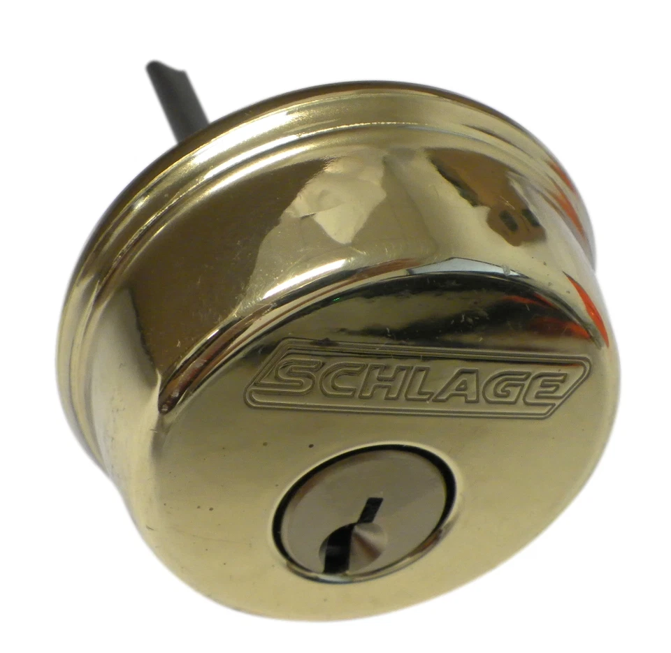 Schlage F58 PLY 605 C Deadbolt Cylinder for Plymouth Handleset Exterior