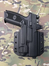 Black Kydex Holster for FNH FN 509 Tactical Streamlight TLR-8
