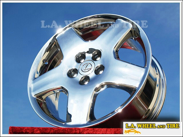 SET OF 4 CHROME 18