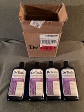 Dr Teal  s Foaming Bath w/ Epsom Salt, Soothe  Sleep Lavender, 34 oz Pack of 4 