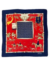 HERMÈS PARIS FOULARD DONNA WOMAN SCARF VINTAGE JHF2618