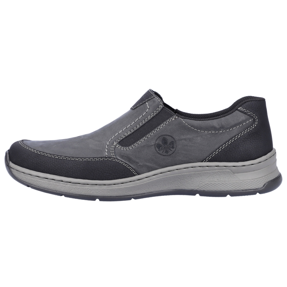 Rieker Homme 08838 Chaussures Basses Marron Cuir - Confort Quotidien