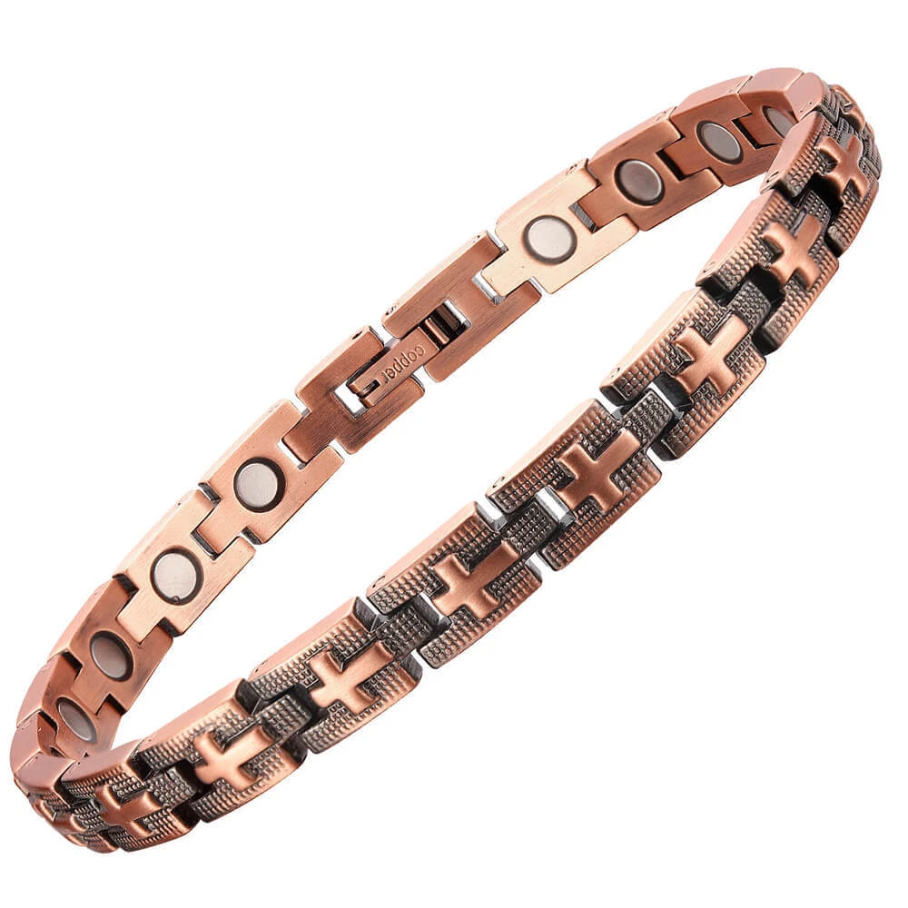 Easter Pure Copper Magnetic Bracelet Men Women Balance Energy