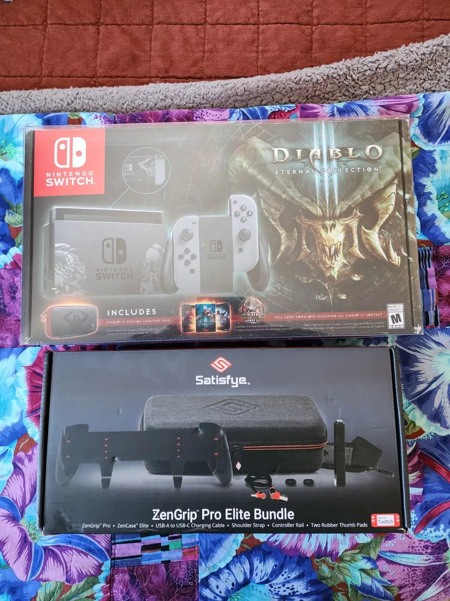 Nintendo switch console diablo cheap iii eternal collection edition bundle
