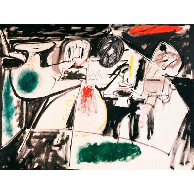 Gorki Das Letzte Gemälde Abstrakt Expressionist Großer Leinwand Kunstdruck