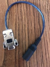 DB9 Female to 8 Pin Din Female Adapter Cable 1 foot