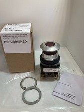 ALLEN BRADLEY 800T-FXQ24RA1 PUSH PULL 2 POSITION ILL RED 24VAC/DC 1NO/1NCLB S T