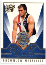 2014 AFL SELECT HONOURS BROWNLOW GALLERY (1987) - BG35 Tony LOCKETT (ST KILDA)