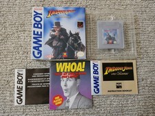 Indiana Jones Last Crusade (Nintendo Game Boy) Complete in Box CIB GREAT SHAPE!