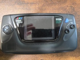 SEGA Game Gear 2110G Handheld System Black Tested/Working