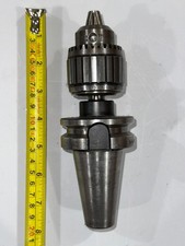 JACOBS 2JT 11N SUPER DRILL CHUCK 0 - 3/8 0 - 10mm CAPACITY W/ BT40 TOOL HOLDER