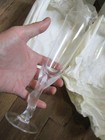 One Vintage PAIR ( 2 Champagne Glasses ) Boxed and Perfect The Kissing Doves! — photo 2