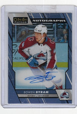 2023-24 O-Pee-Chee Platinum Blue Autos Bowen Byram - BA-BB