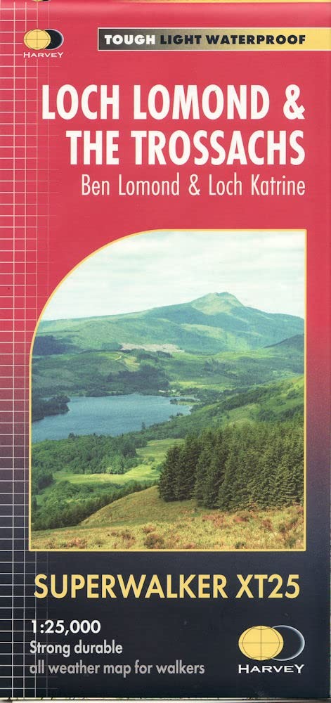 Loch Lomond & the Trossachs Superwalker Map - - Image 3
