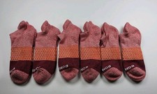 Bombas Original Lot Of 6 Pairs Tri Block Socks Size M FLAWED