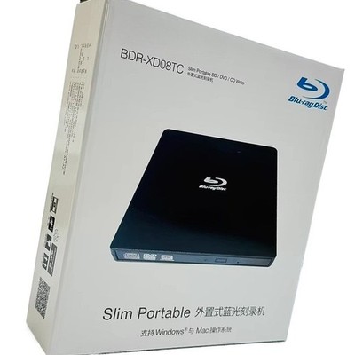 Genuine BDR-XD08TC BD/DVD/CD Blu-Ray Drive Optical Burner Player USB3.0/2.0 