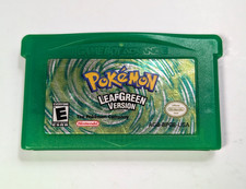 Pokemon LeafGreen Version Game Boy Advance authentic