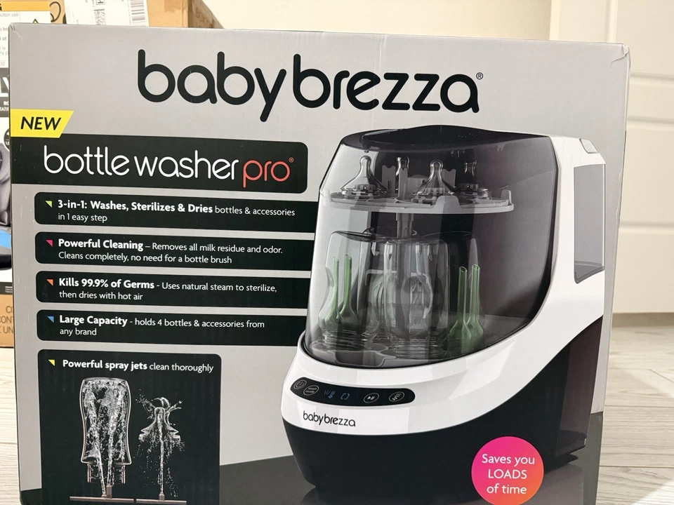 Lavadora Biberón Baby Brezza Pro | Blanca | Muy Buen Estado Foto 4 de 4