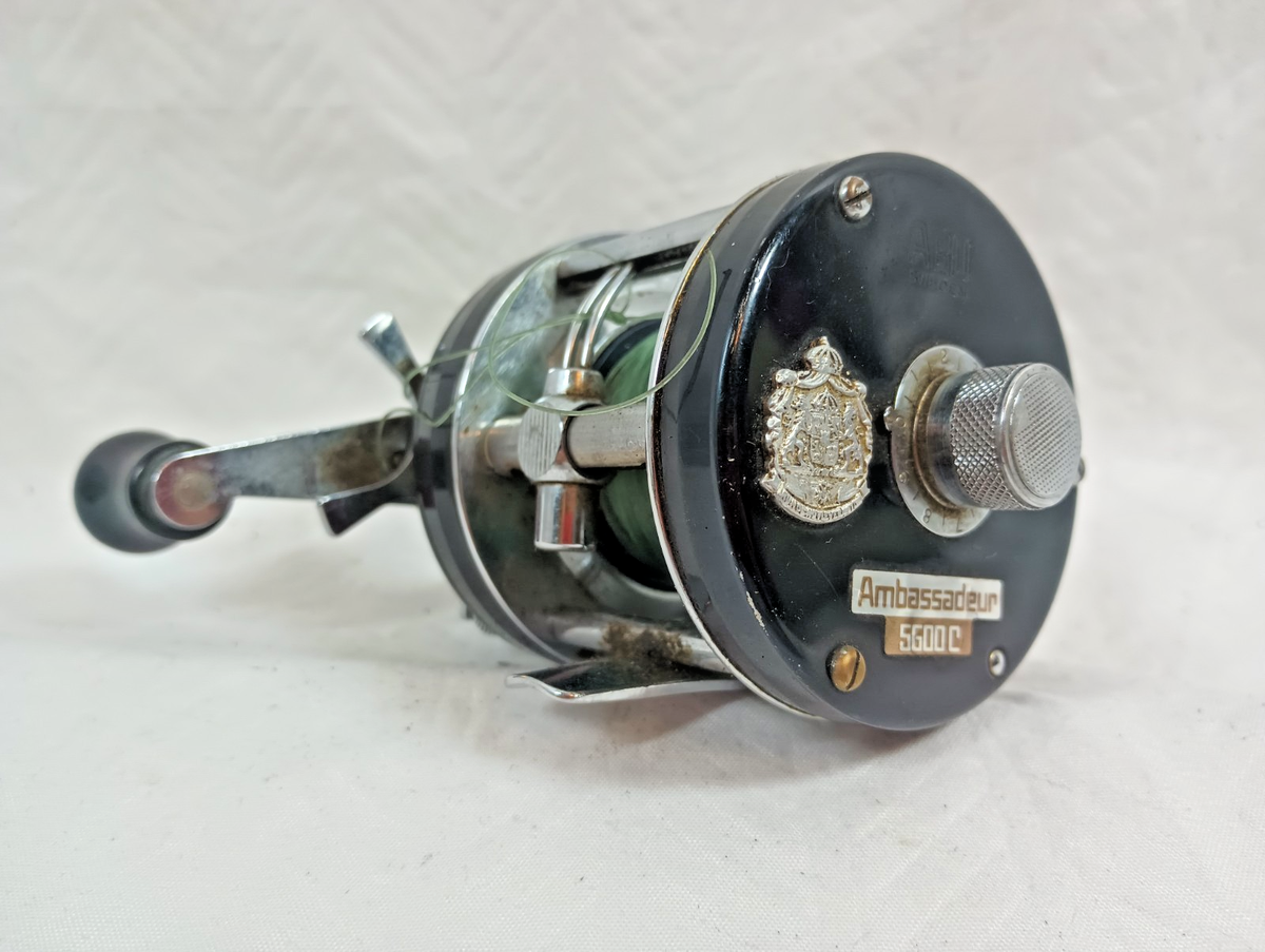 Abu Garcia Ambassadeur 5600 C, round bait cast reel, 1979-81. DS07