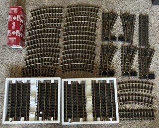 HUGE 57 LOT LGB Lehmann G Scale Railroad Tracks & Switches READ DESCRIPTION