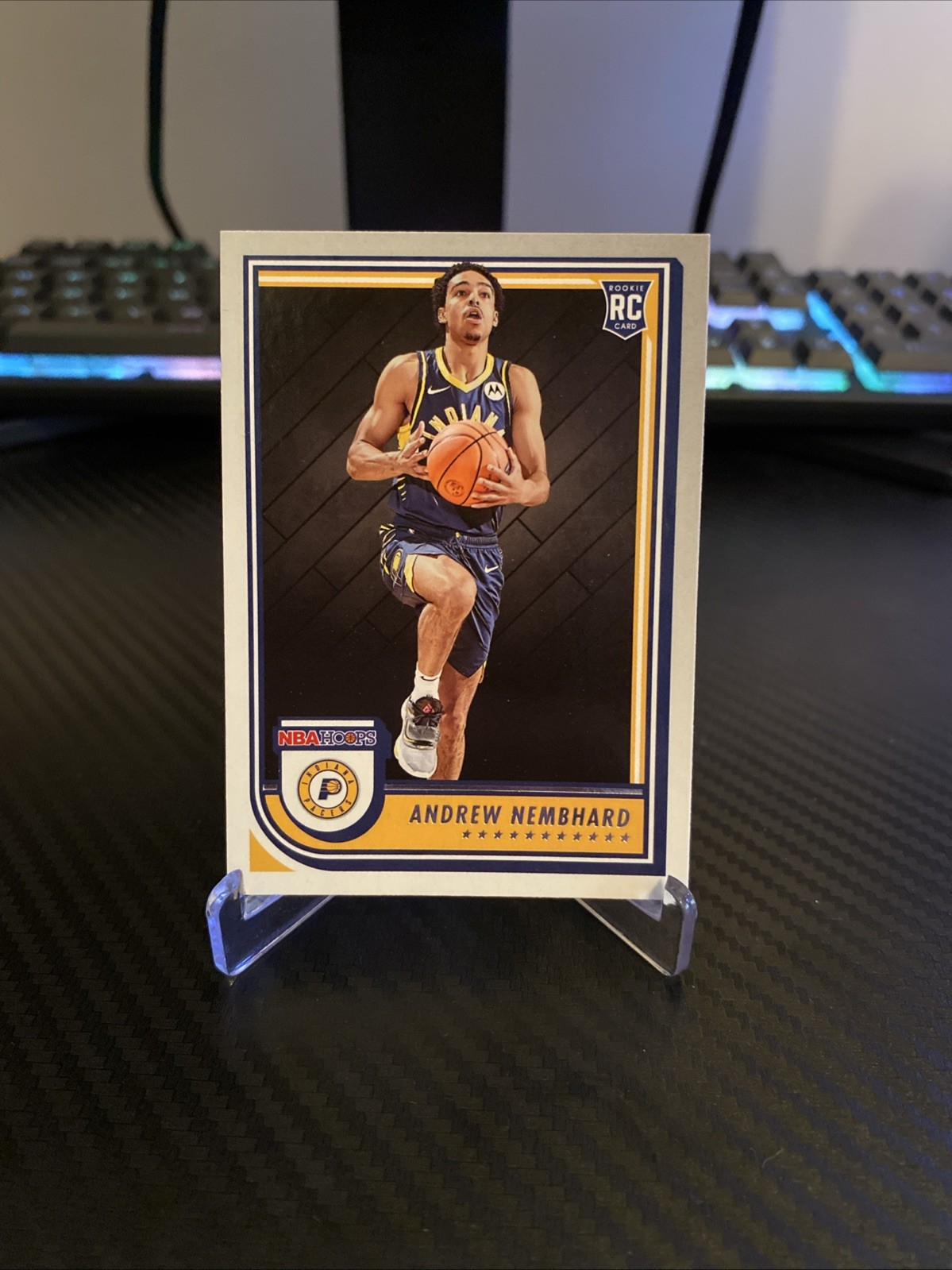Andrew Nembhard RC - 2022-23 Panini NBA Hoops #259 - Indiana Pacers