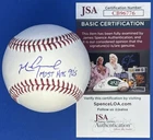 Mark Grace Autographed Signed MLB Baseball w/ “Most Hits 90’s” Insc & JSA COA