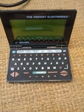 1990 THE POCKET ELECTRODEX 64K BY ROLODEX AS IS