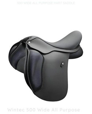 17'' schwarzer Wintec WIDE Sattel.  Verstellbares neues Design REDUZIERT