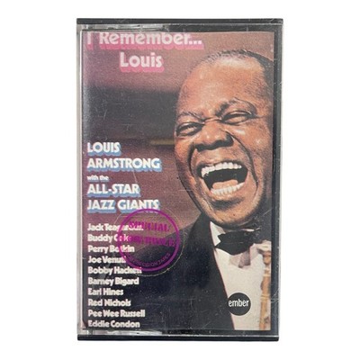 Louis Armstrong I Remember Louis All-Star Jazz Giants Cassette Tape Ember