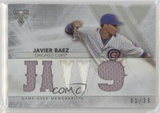 2015 Topps Triple Threads Relics 31/36 Javier Baez #TTR-JB3 0oc8