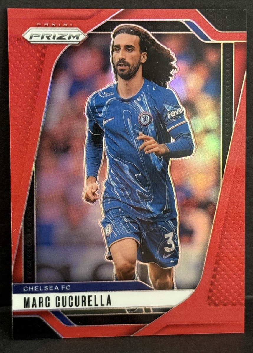 2024-25 Panini Prizm EPL Premier League Chelsea Marc Cucurella Red
