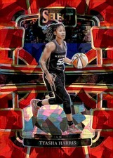 2024 Panini Select WNBA #31 Tyasha Harris Prizms Red Ice